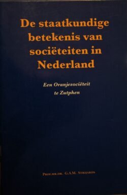 De staatkundige betekenis van sociëteiten in Nederland